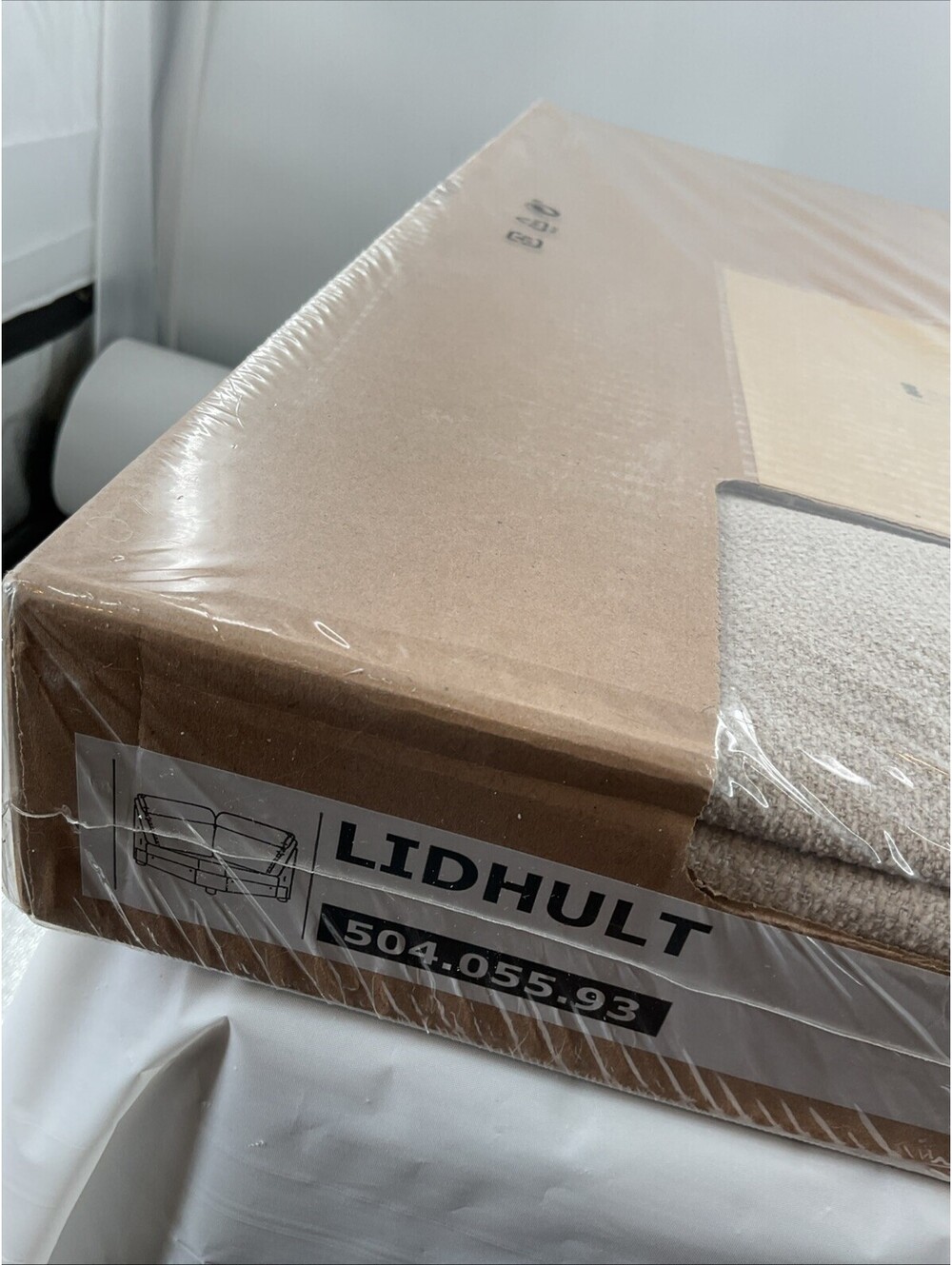 IKEA LIDHULT Cover for Corner section Slipcover Gassebol Light Beige 504.055.93